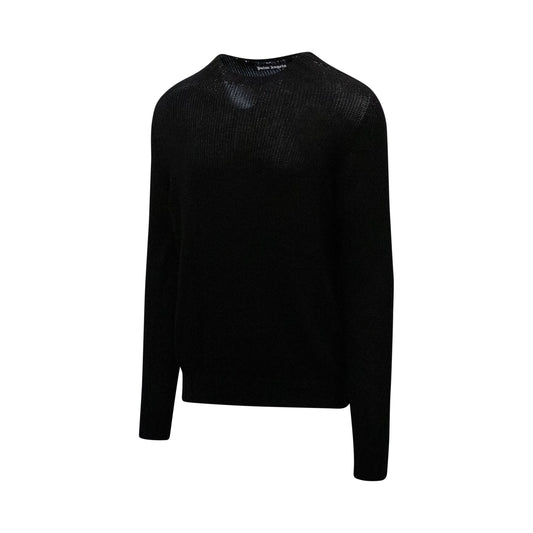 Rec Logo Knitwear in Black