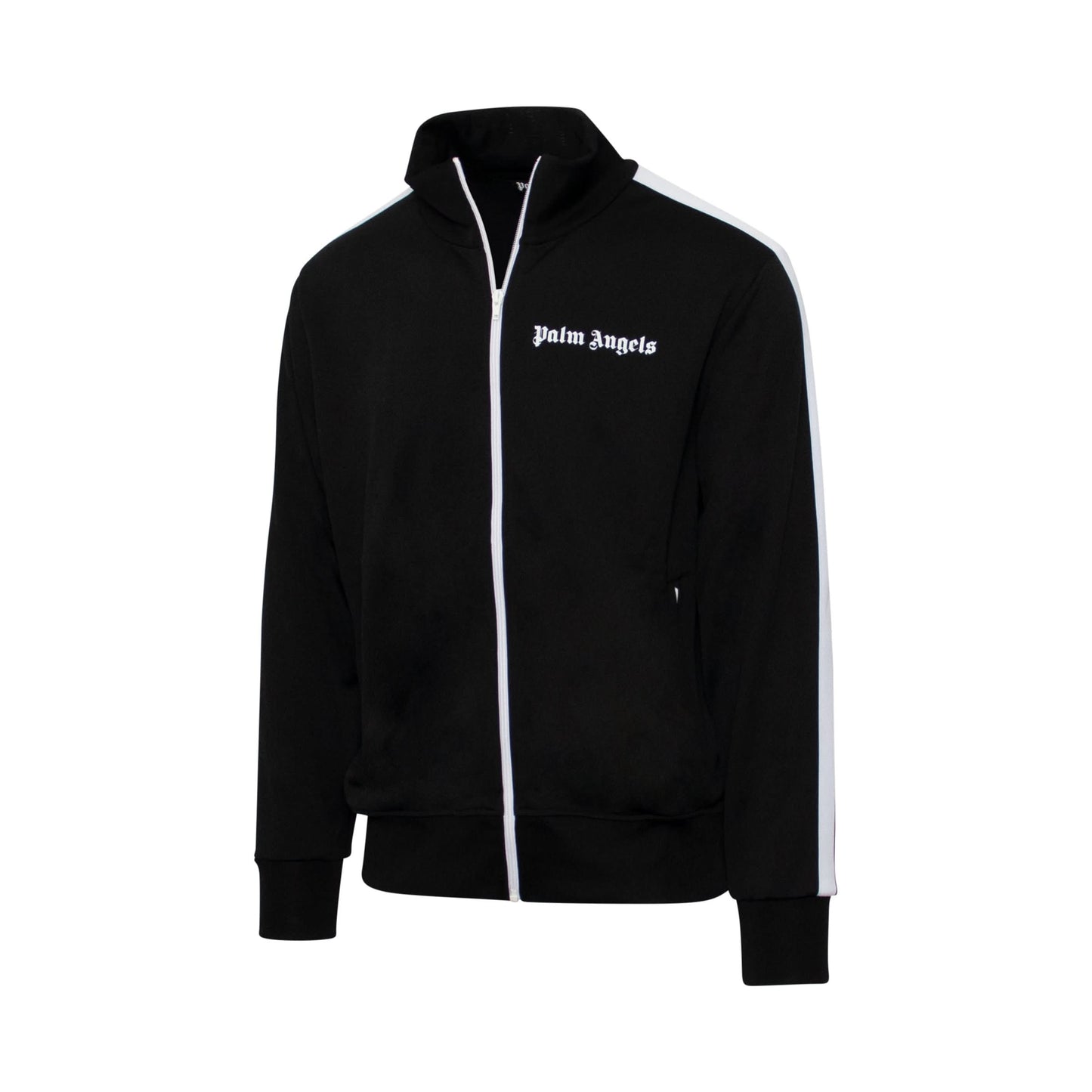 Classic Track Jacket in Black/White