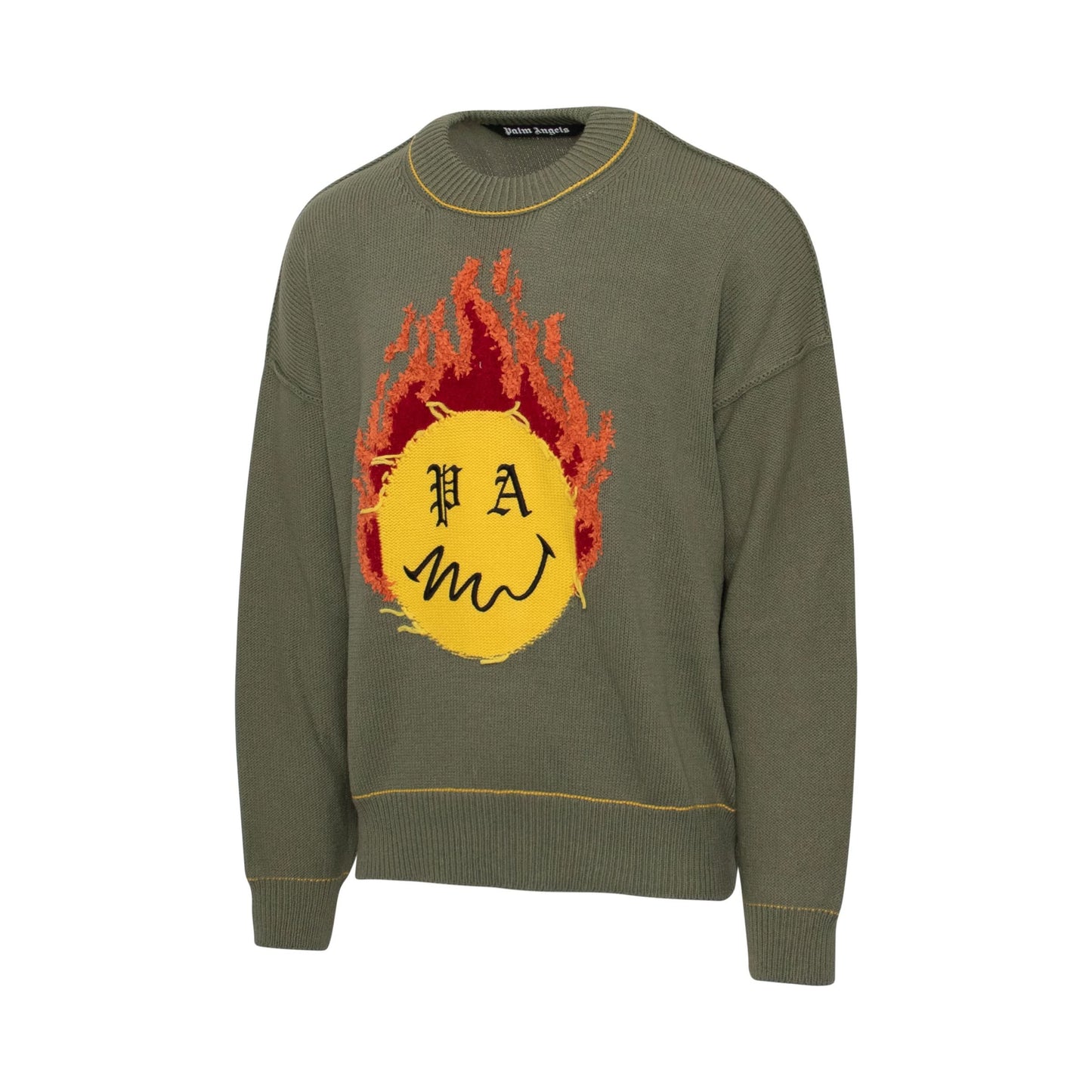 Burning Head Knitwear in Military