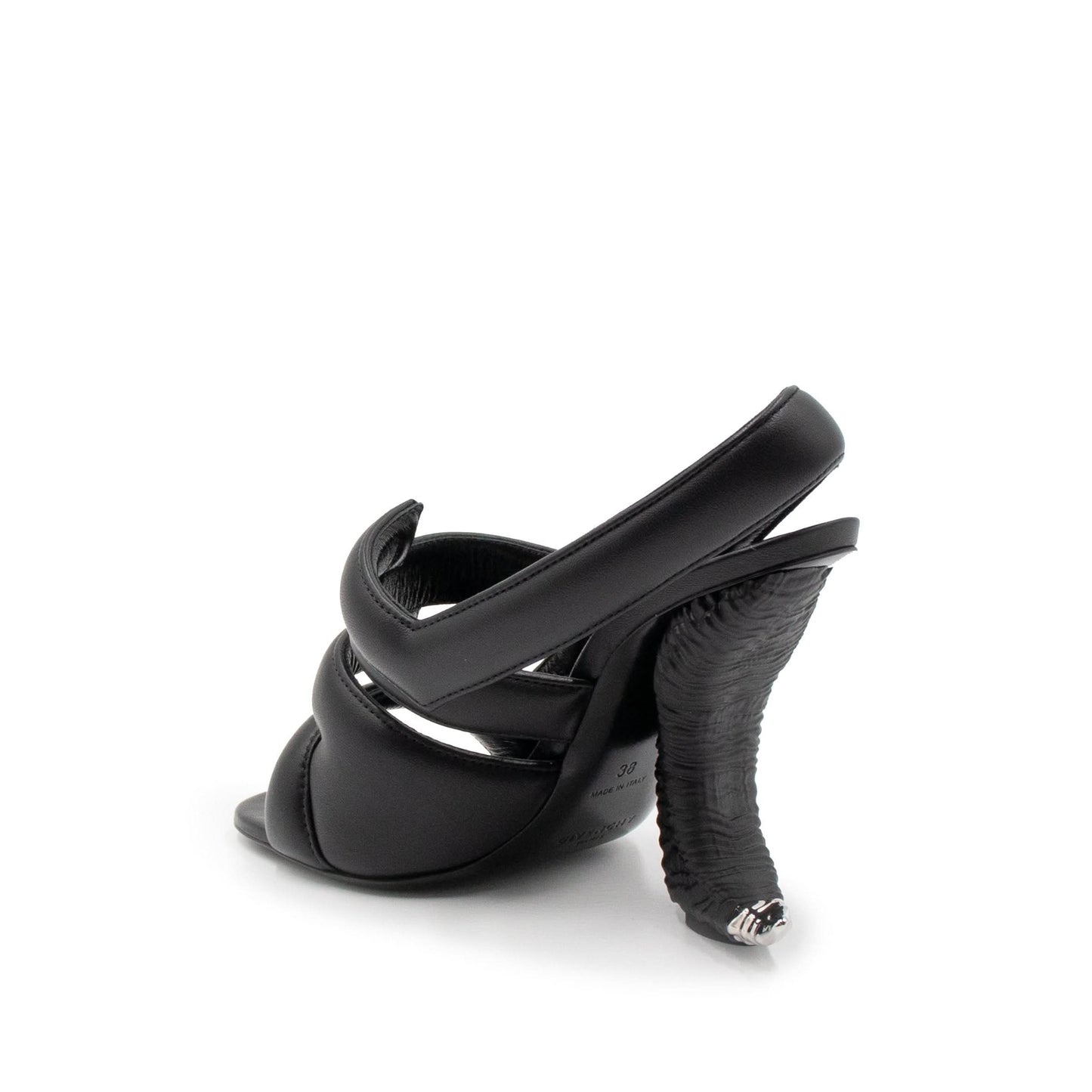 Horn 4G Slingback Sandal 105 in Black