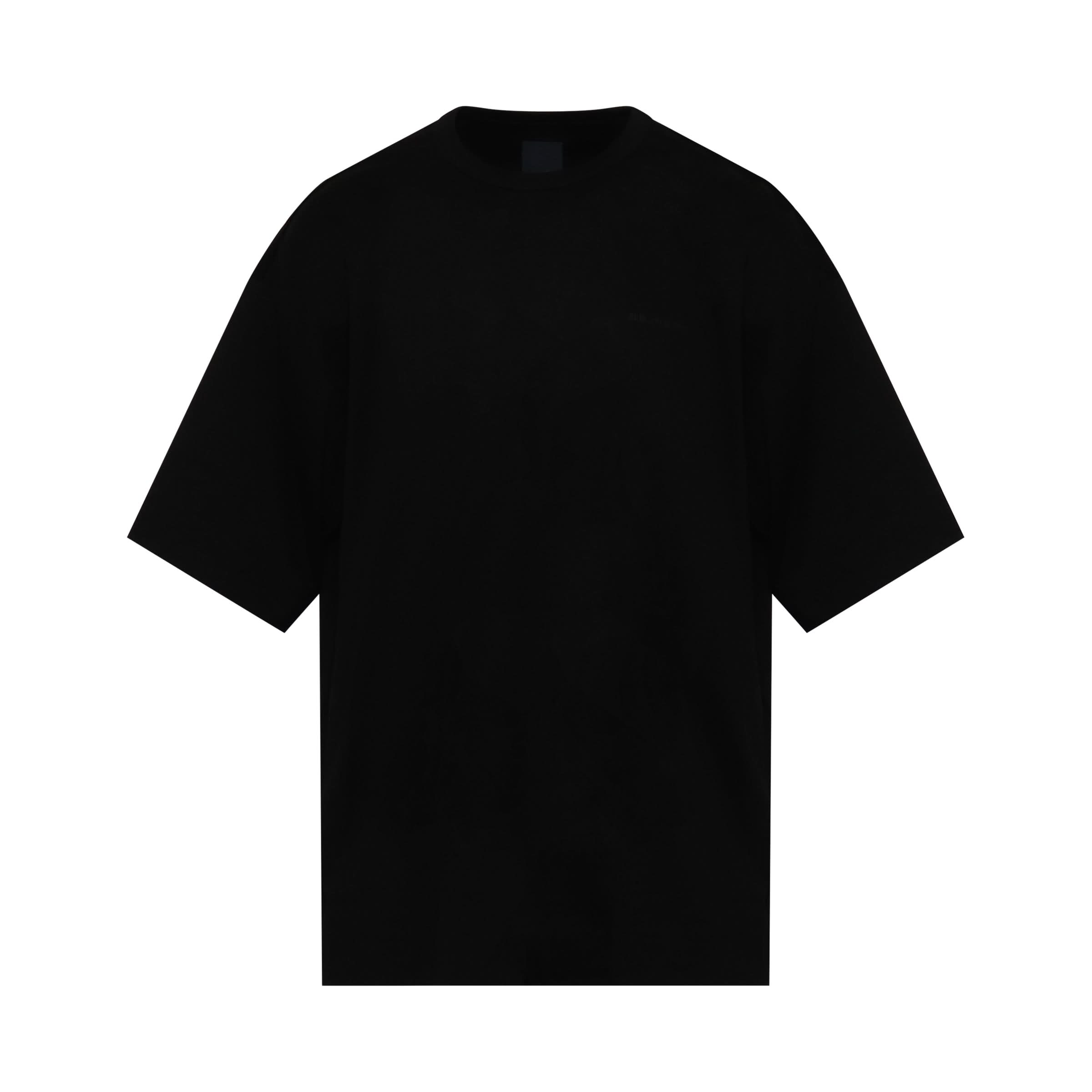 Oversize Rencontre T-Shirt in Black