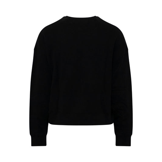 Statement Logo Knitwear in Black