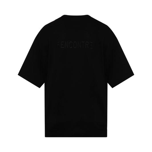 Oversize Rencontre T-Shirt in Black