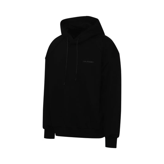 Loose Fit Recontre Hoodie in Black