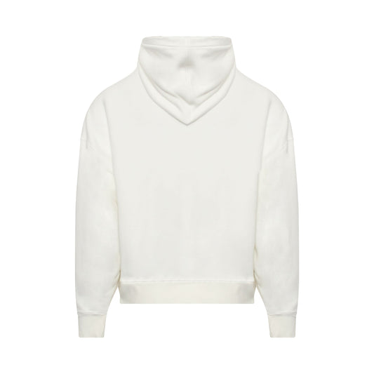 Burning Head Hoodie in White