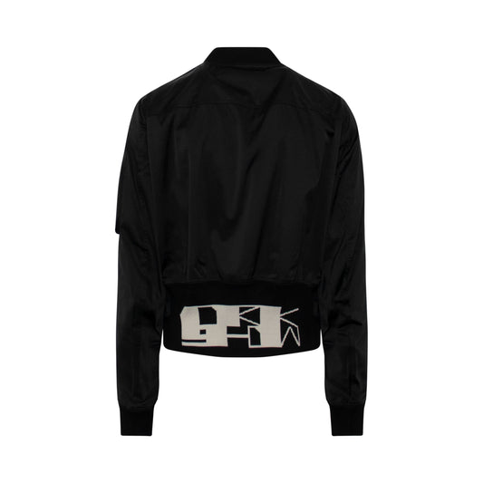 DRKSHDW Flight Bomber Jacket in Black