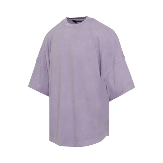 Gd Classic Logo Oversize T-Shirt in Lilac