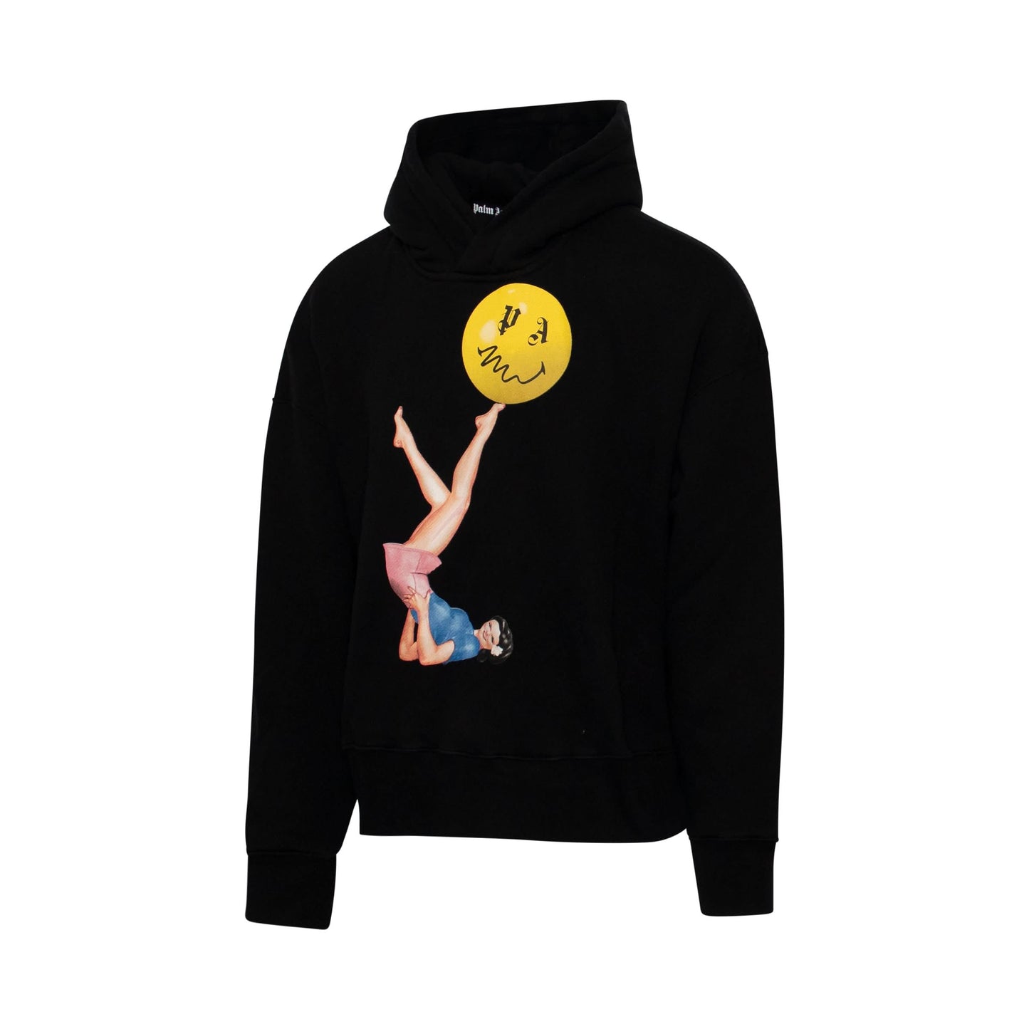 Juggler Pin Up Hoodie in Black