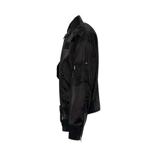 Mastermind World Logo Blouson Jacket in Black