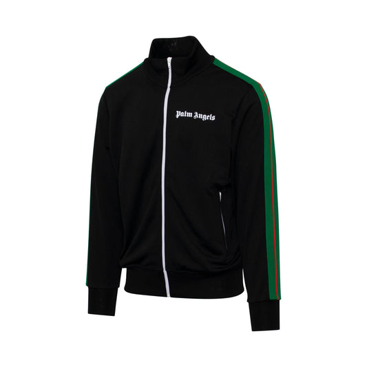 College Track Jacket in Black