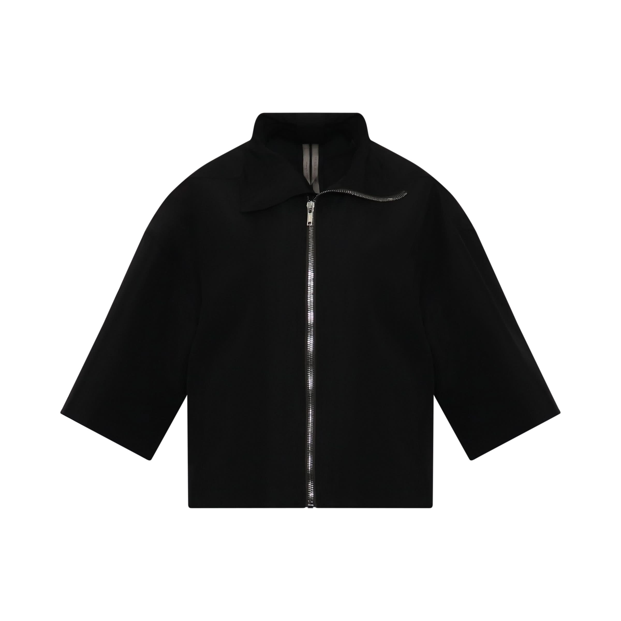 Walrus Windbreaker Jacket in Black