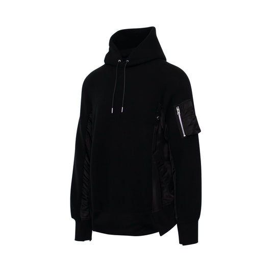 MA-1 Hoodie in Black