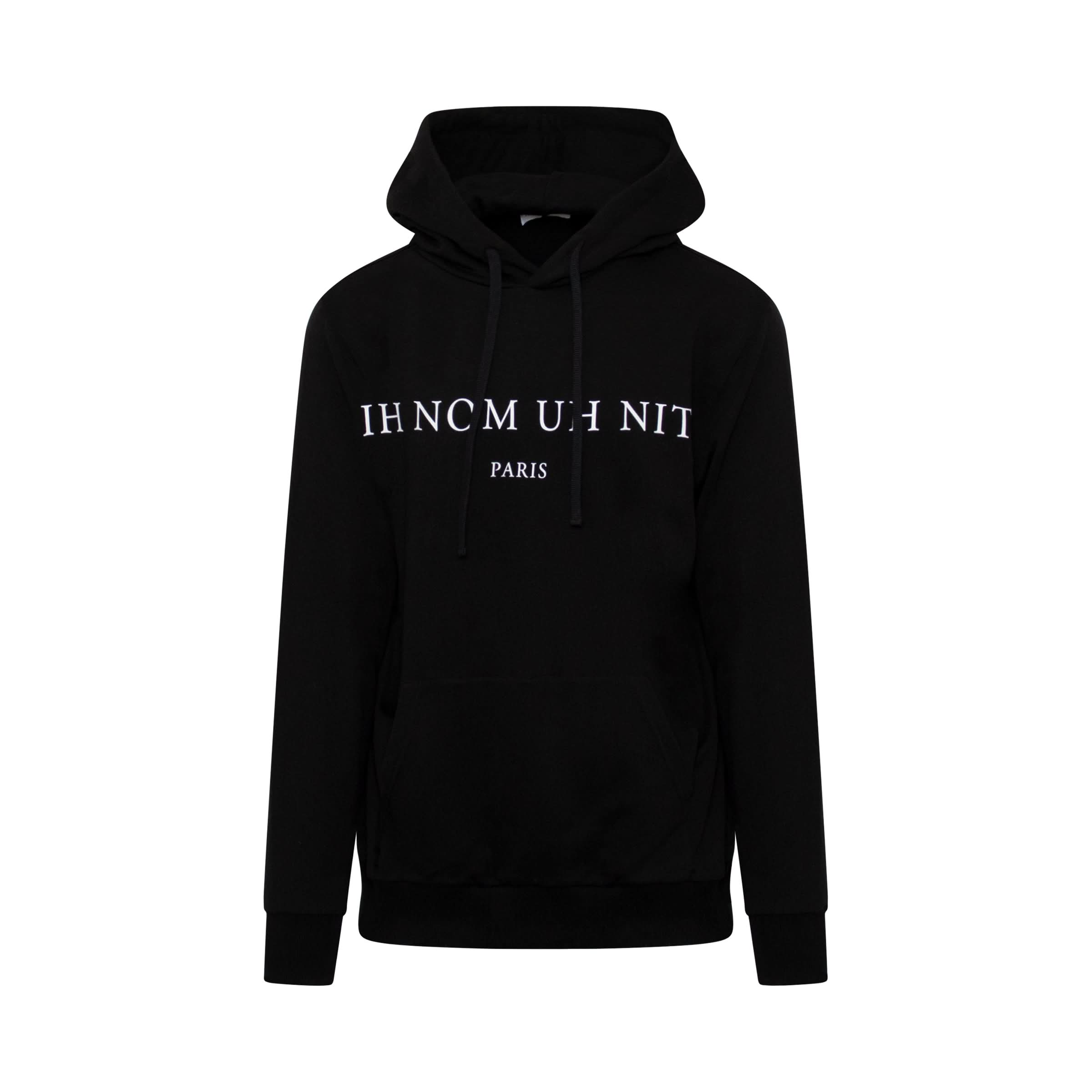 Classic Logo Hoddie in Black