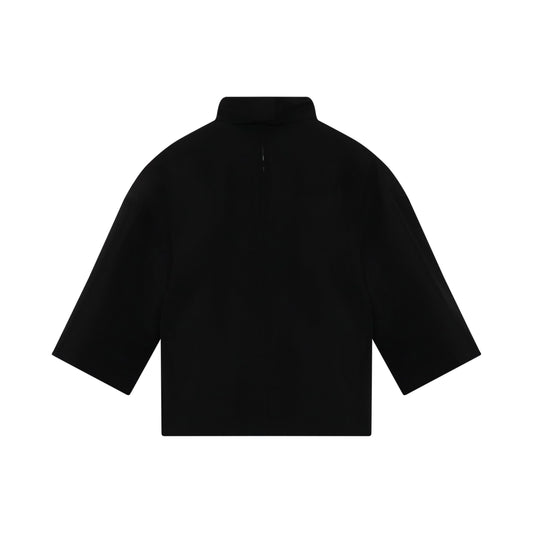 Walrus Windbreaker Jacket in Black