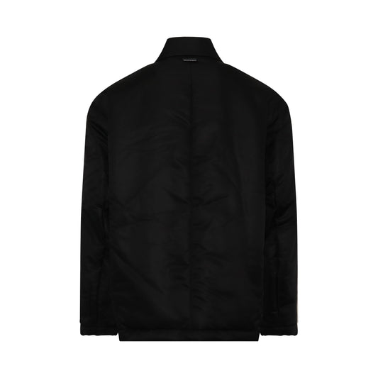 Pxp Puffer Jacket in Black