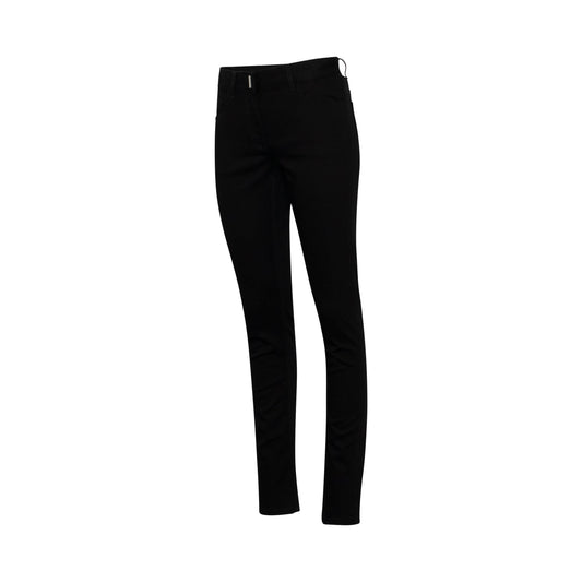 Classic Slim Fit Jeans in Black