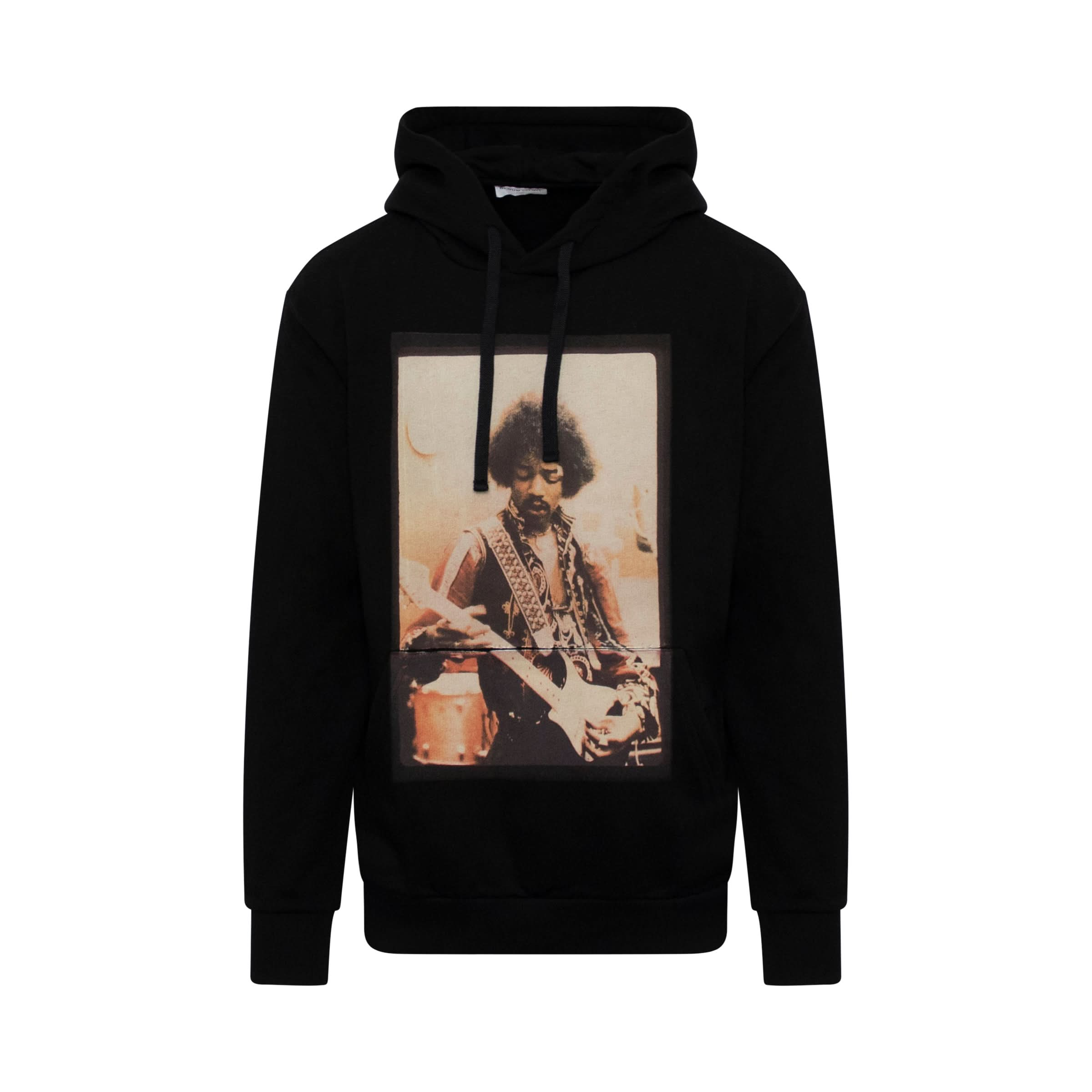 Hendrik Bowl Hoodie in Black