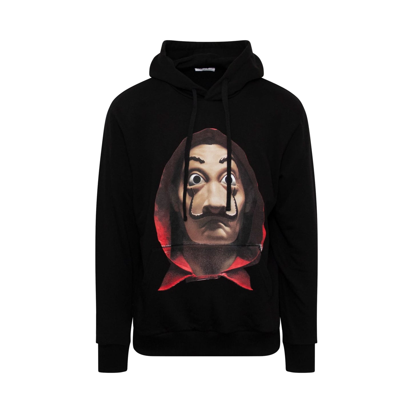 Dali Mask Hoodie in Black