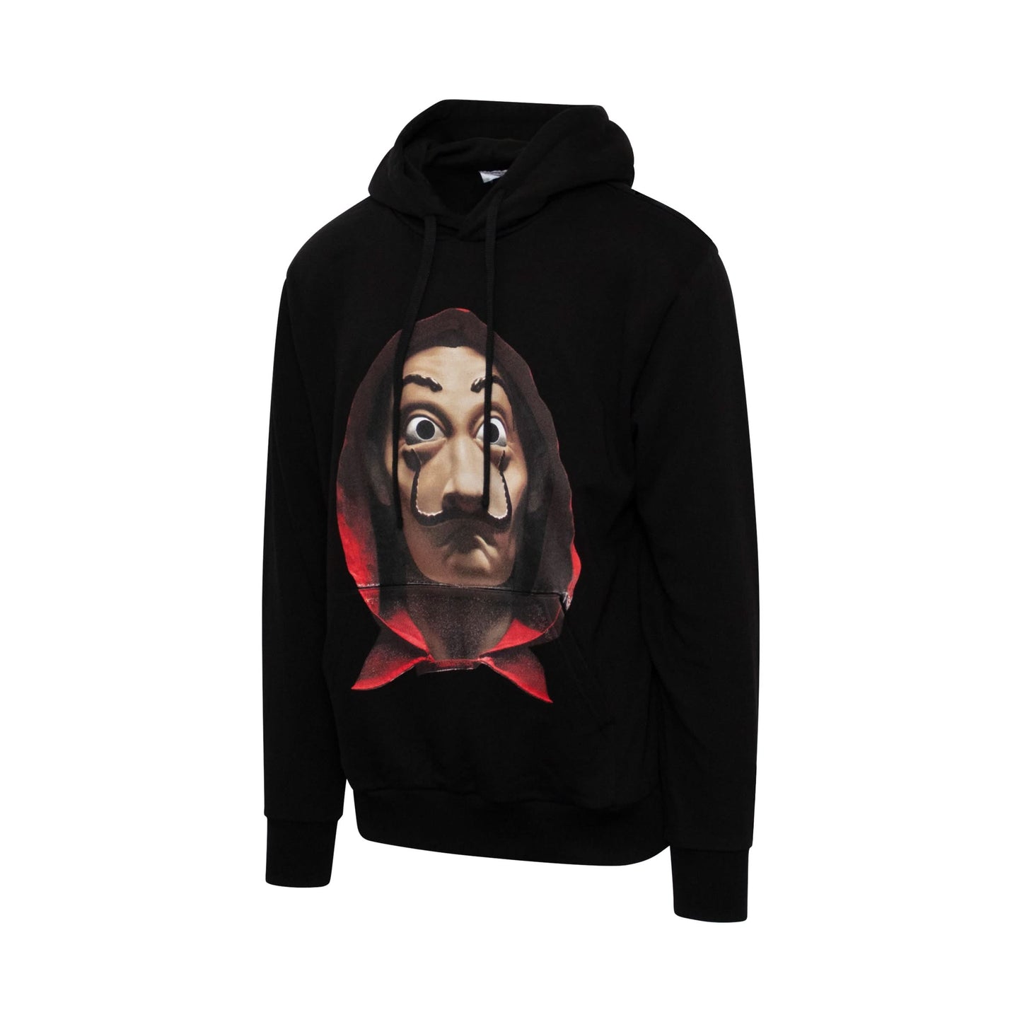 Dali Mask Hoodie in Black