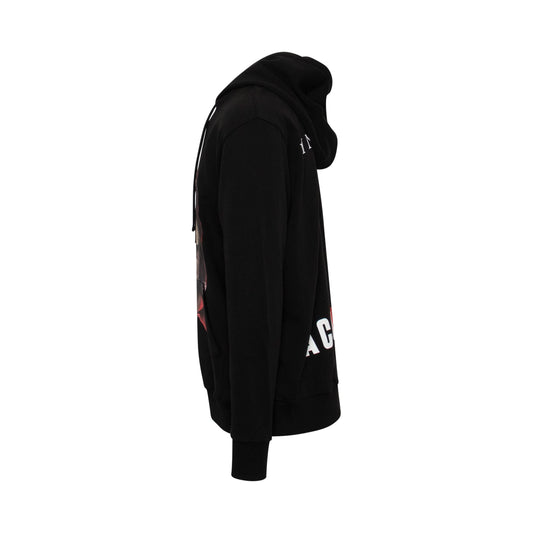 Dali Mask Hoodie in Black