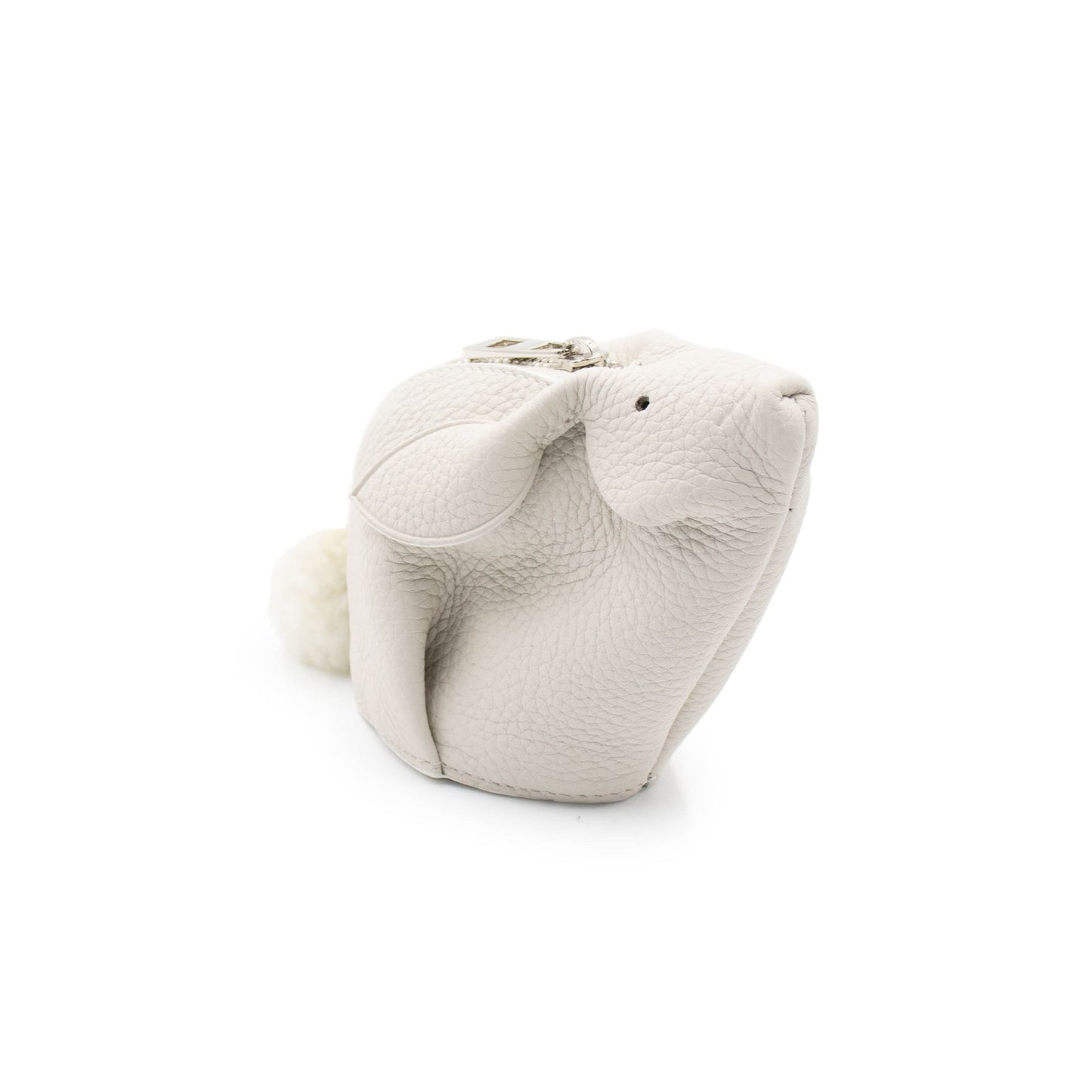 Bunny Coin Purse in White