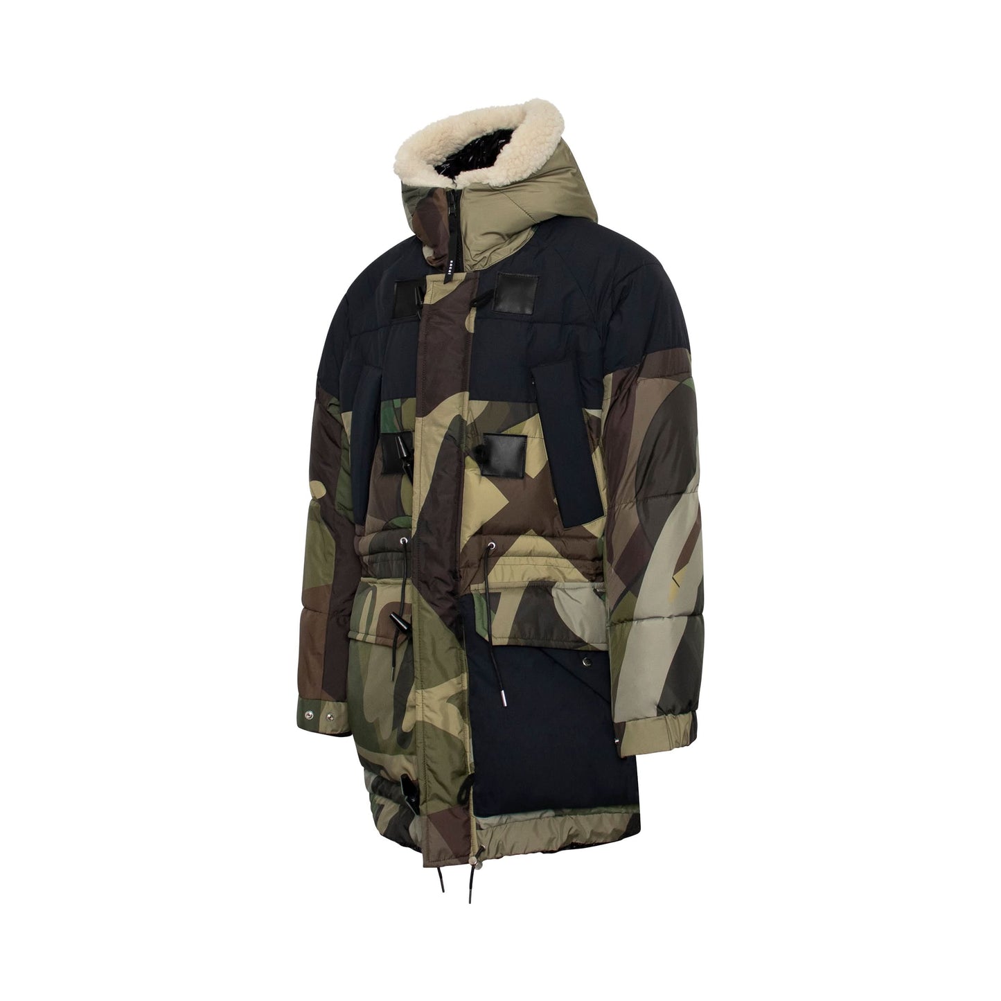 Kaws Print Coat in Camouflage