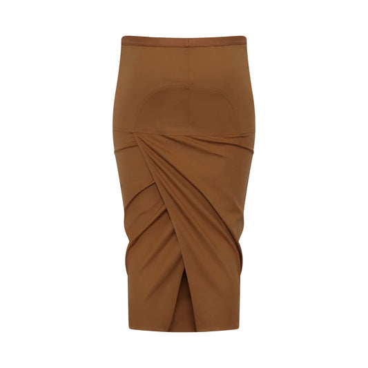 Pillar Short Skirt in Honey