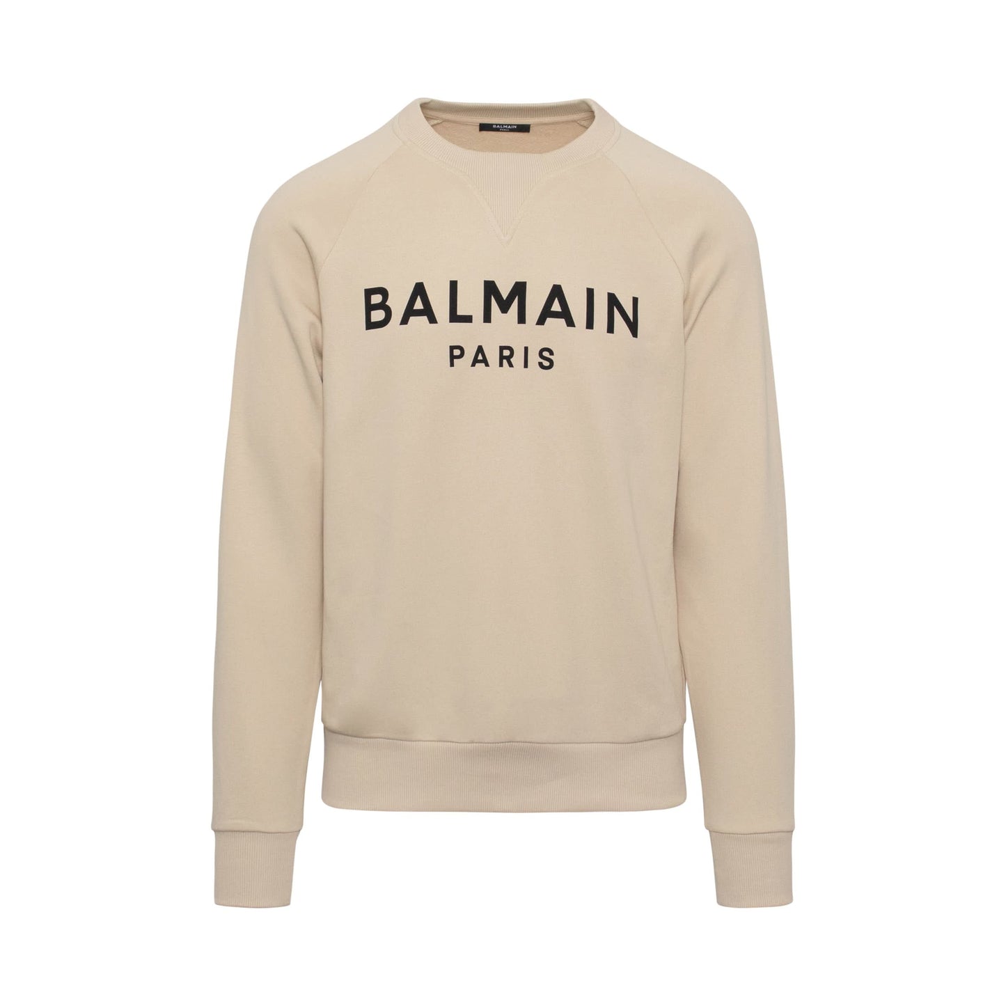 Classic Logo Print Sweatshirt in Ivory