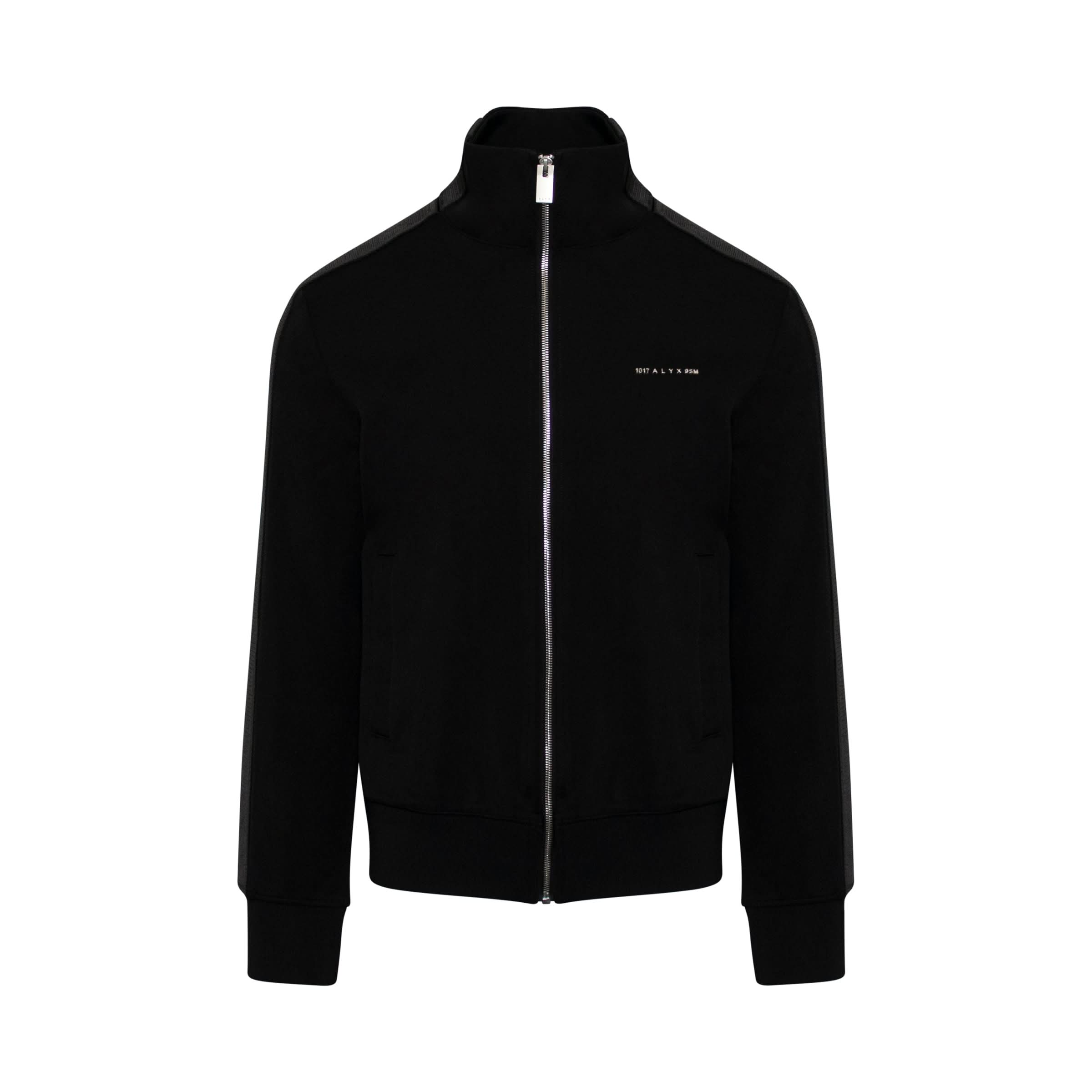 Logo Track Jacket in Black