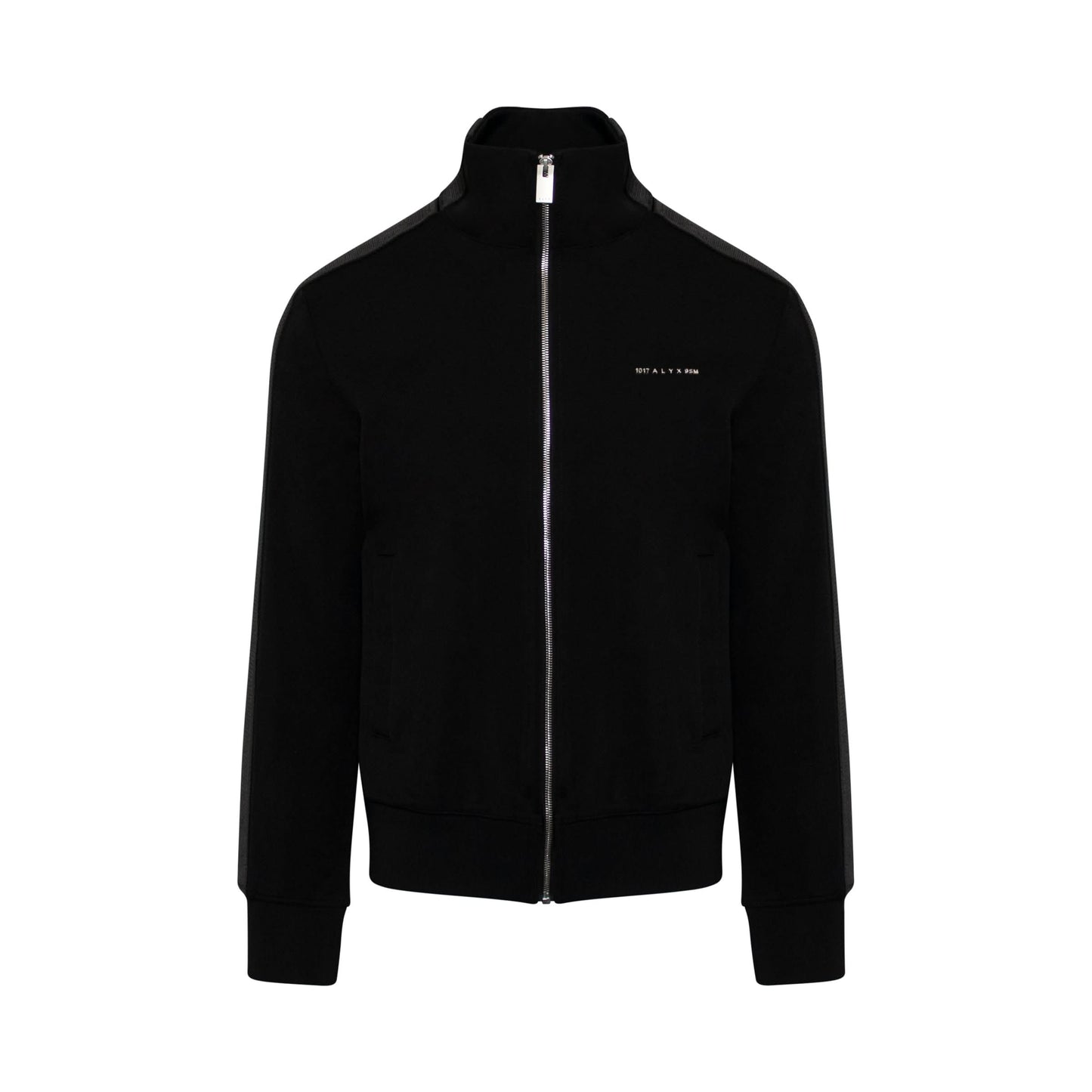 Logo Track Jacket in Black