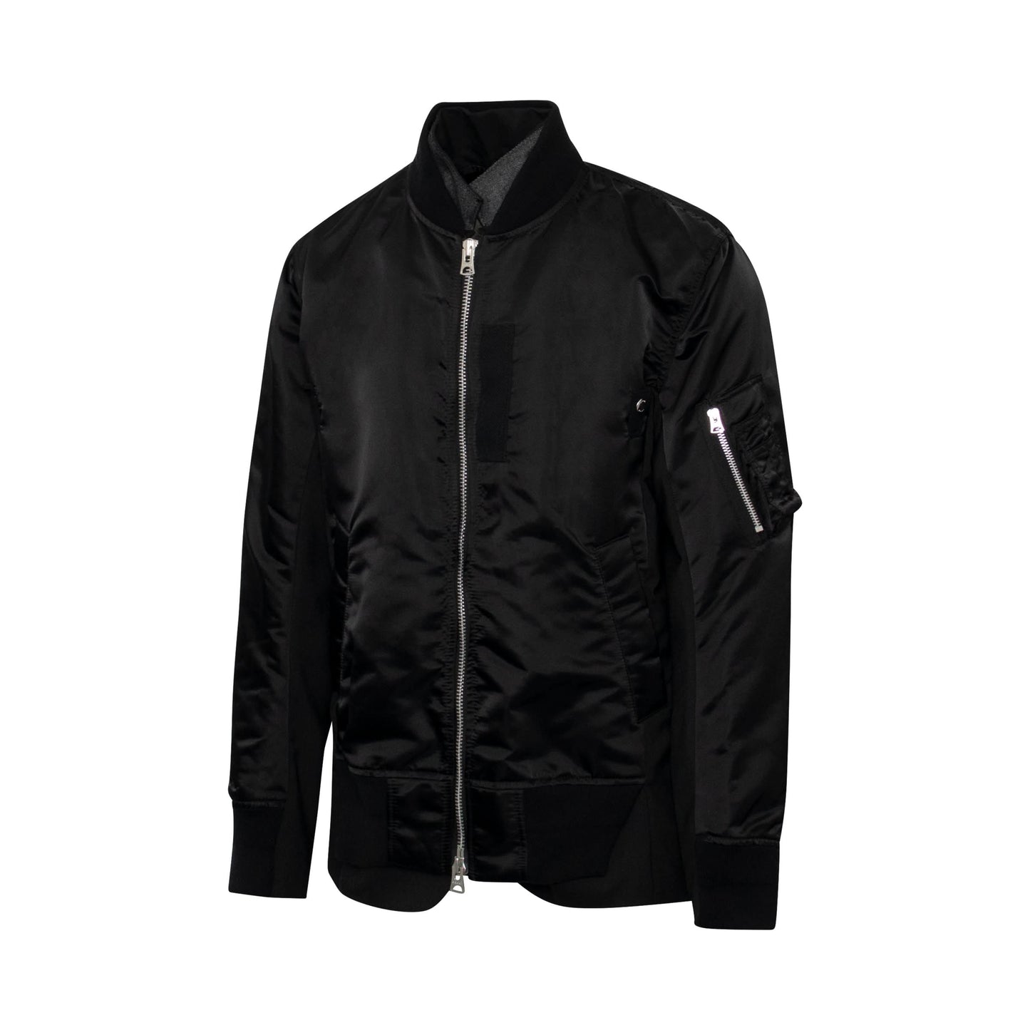 Suiting Blouson Jacket in Black