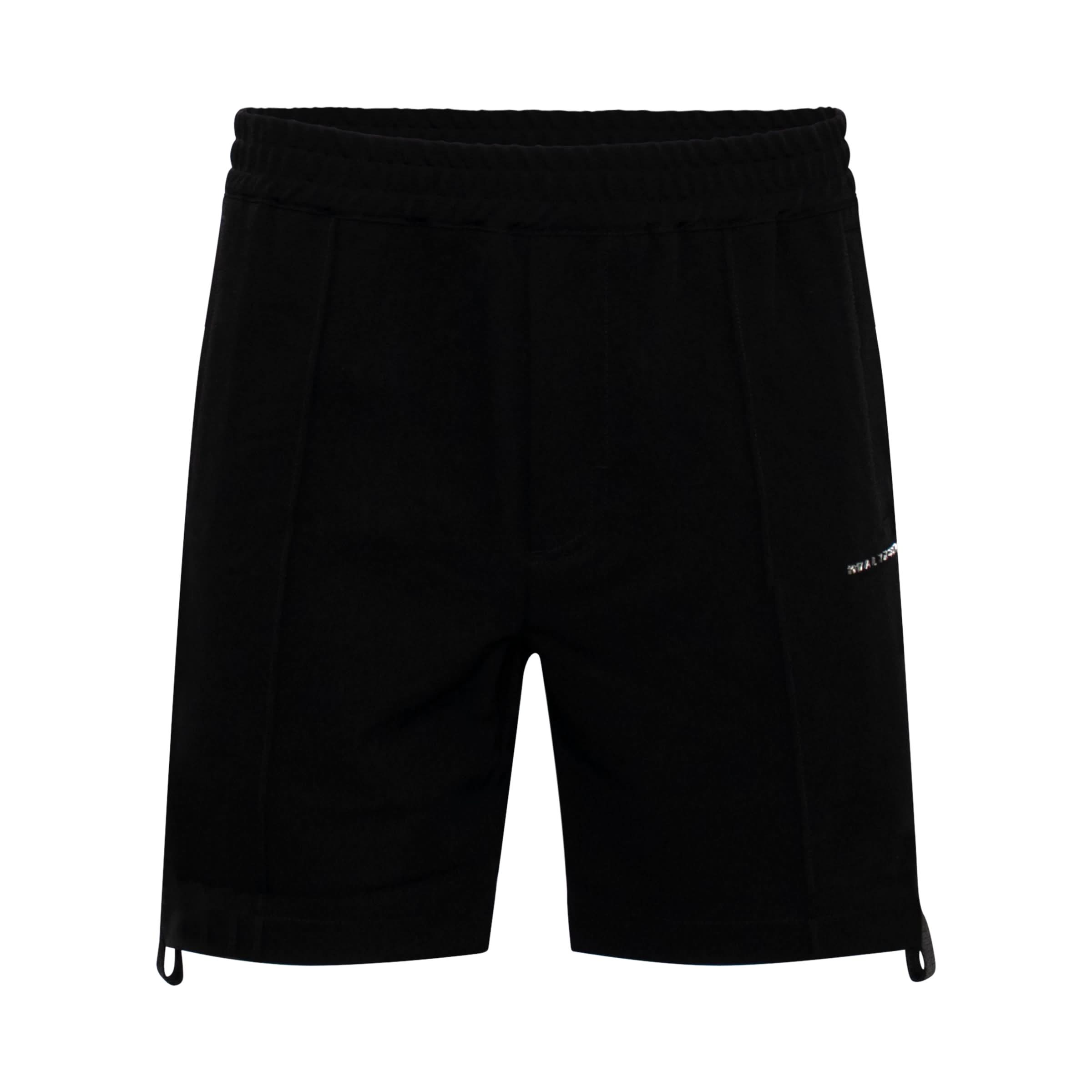 Logo Track Short in Black