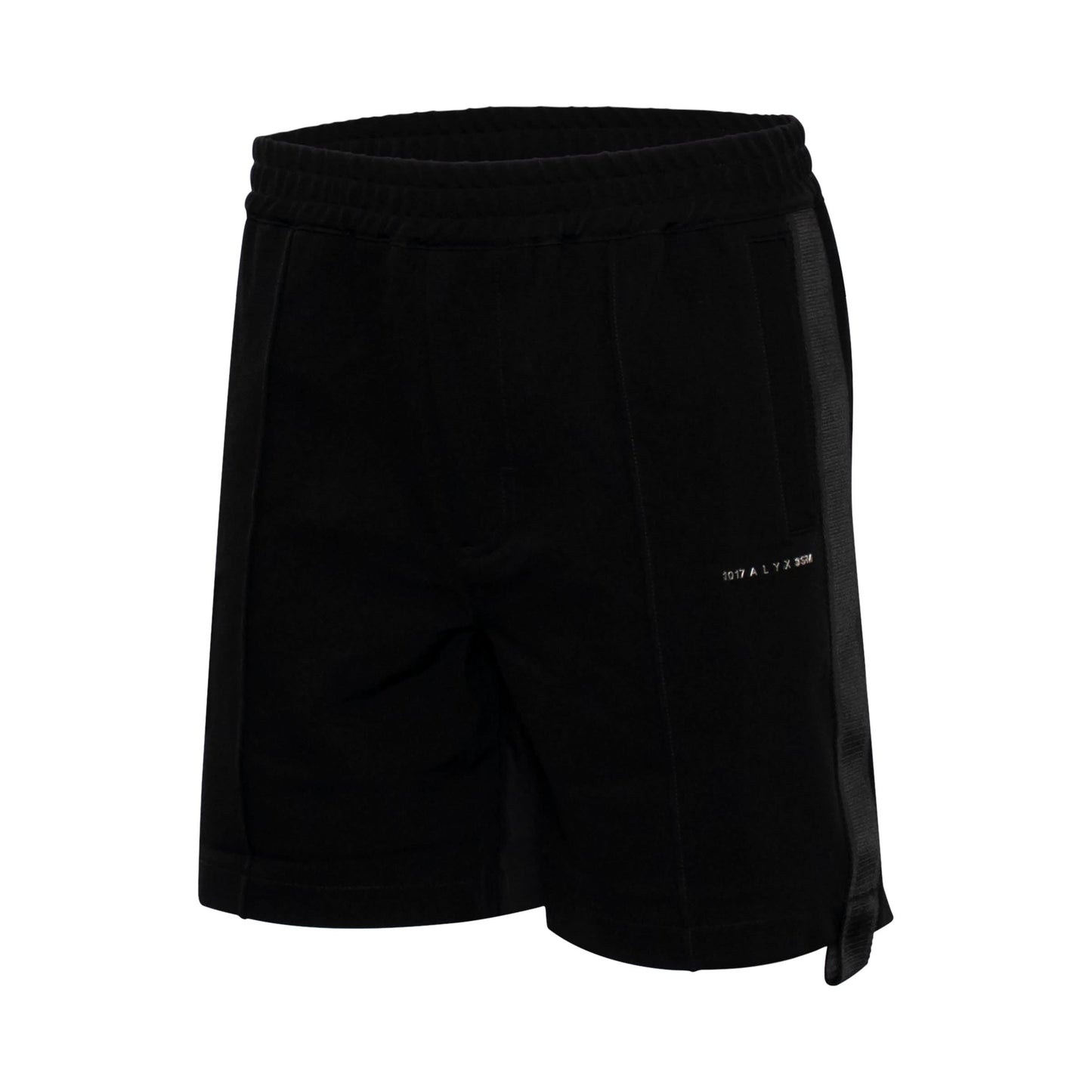 Logo Track Short in Black