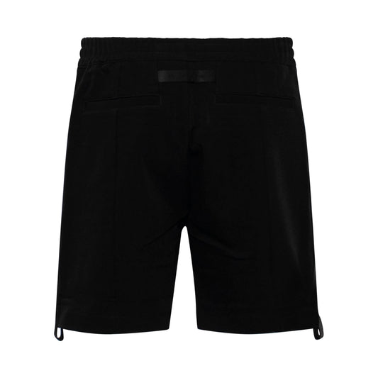 Logo Track Short in Black