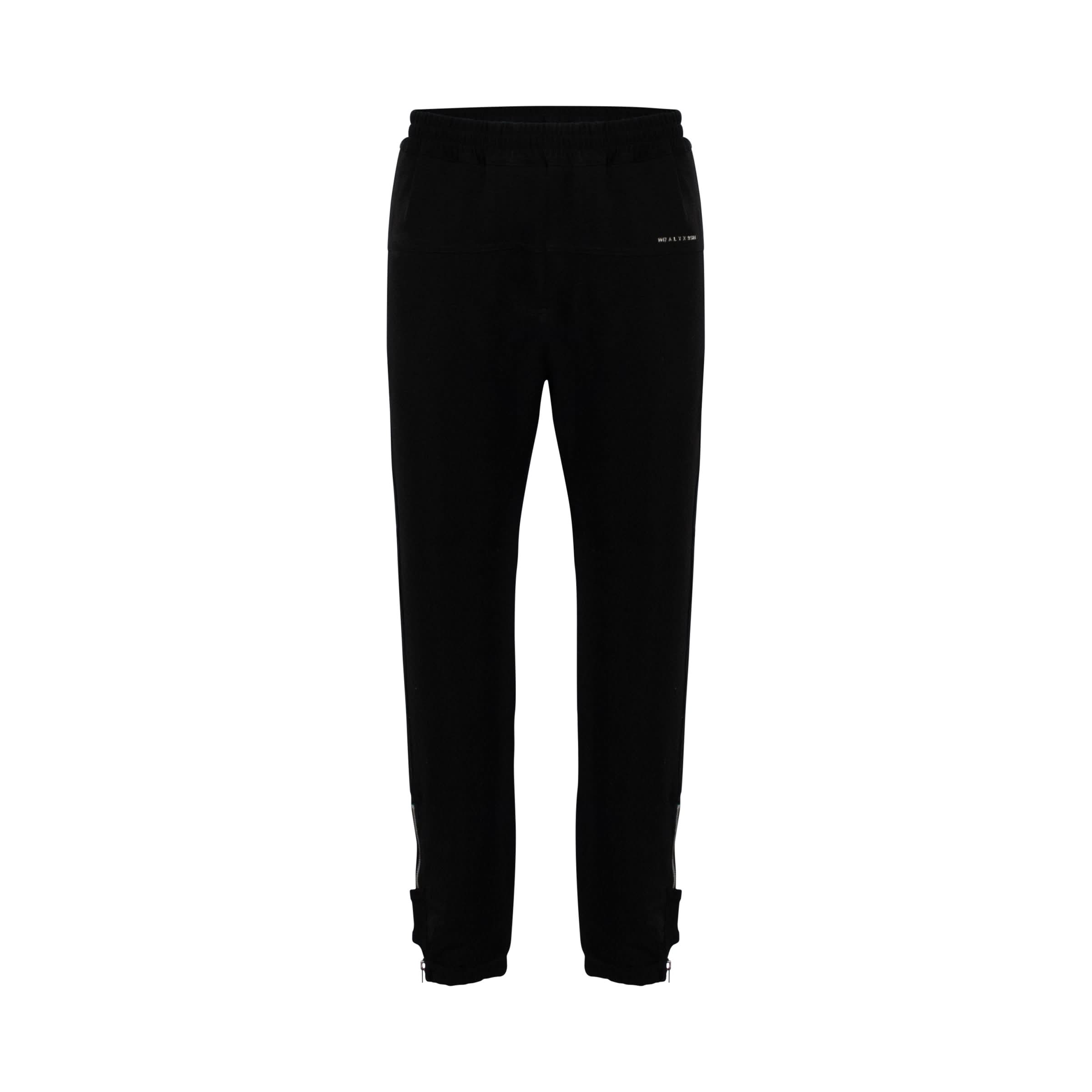 Logo Panel Trackpant in Black