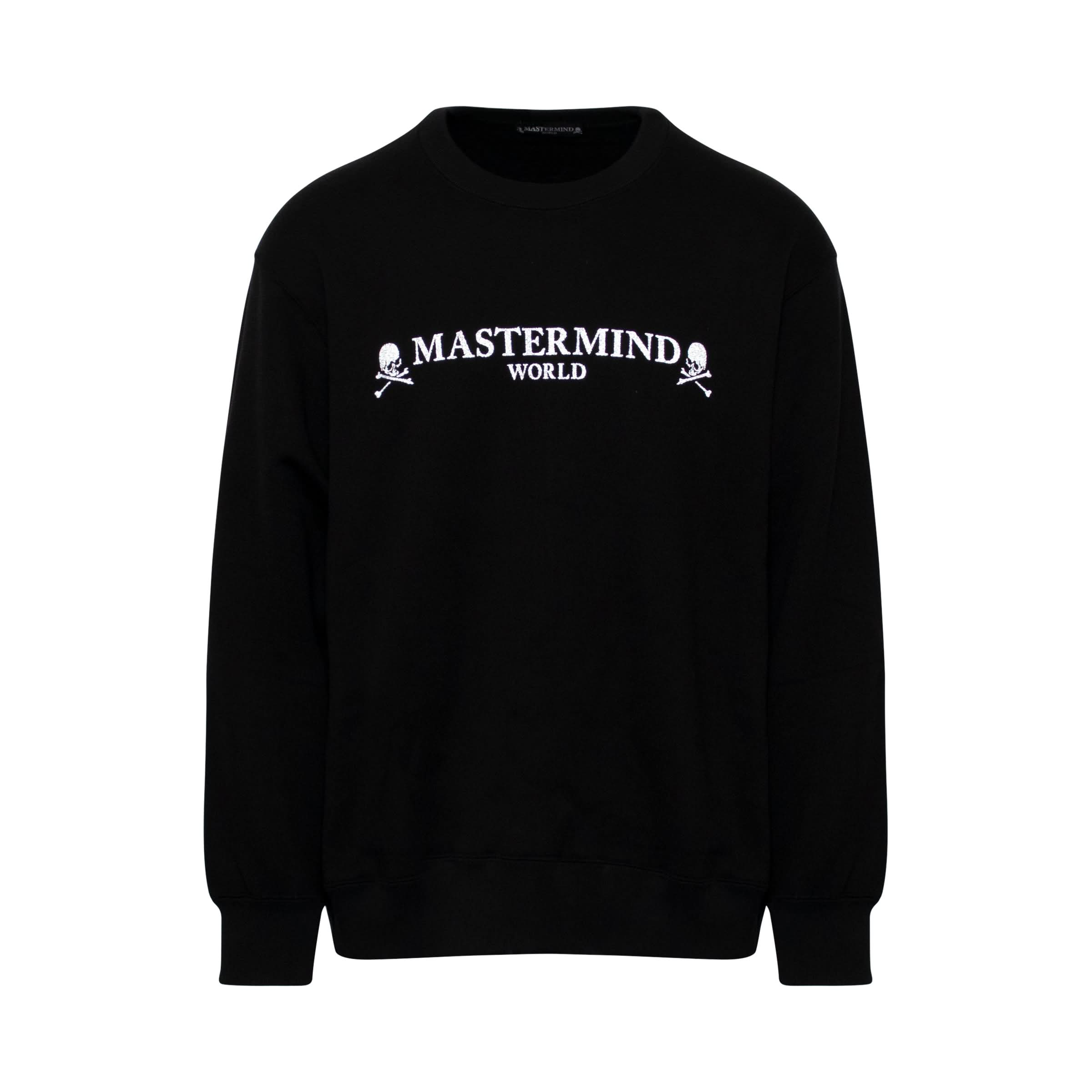 Mastermind World Logo Sweatshirt in Black