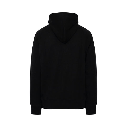 Graphic Hoodie in Black