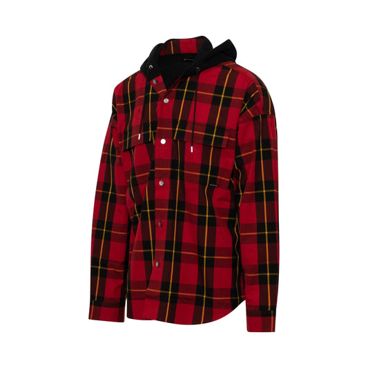 Plaid Check Shirts in Red