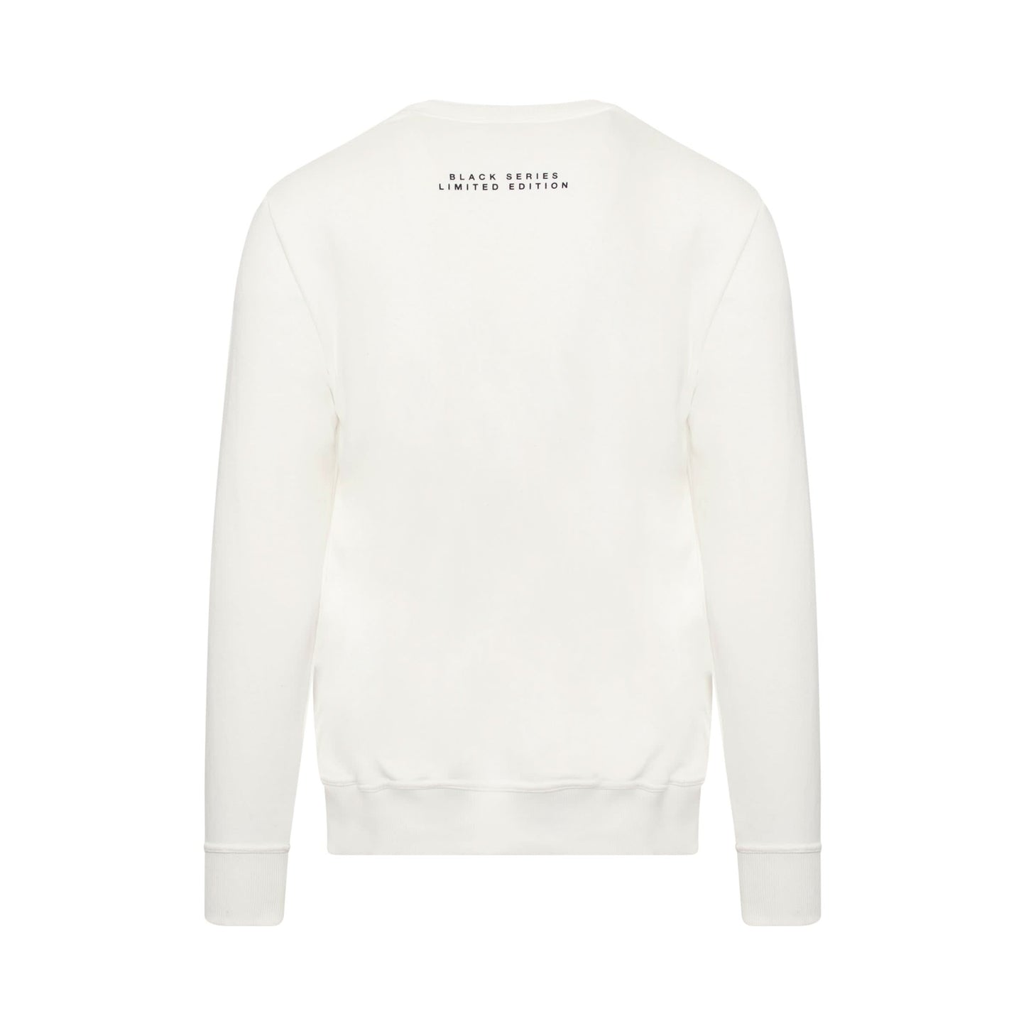 Mask L.E Quote Sweatshirt in White