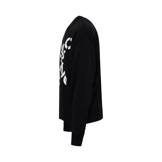 Kenzo Sport X Logo Sweatshirt in Black