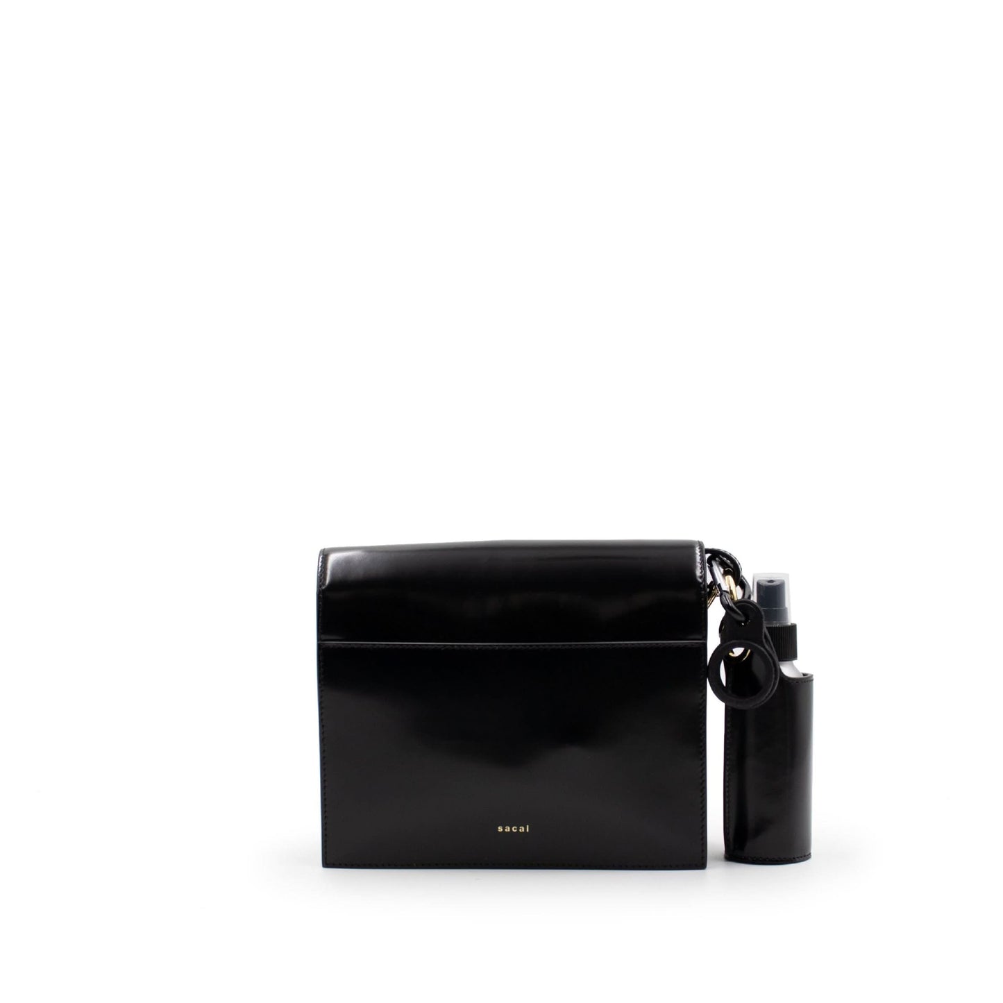 S Satchel Bag in Black