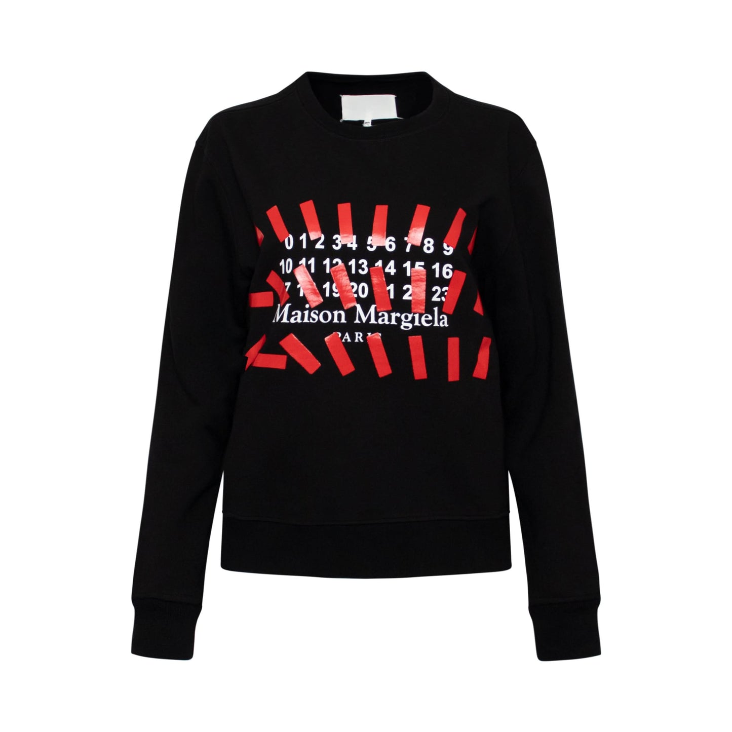 Logo Print Sweatshirt in Black