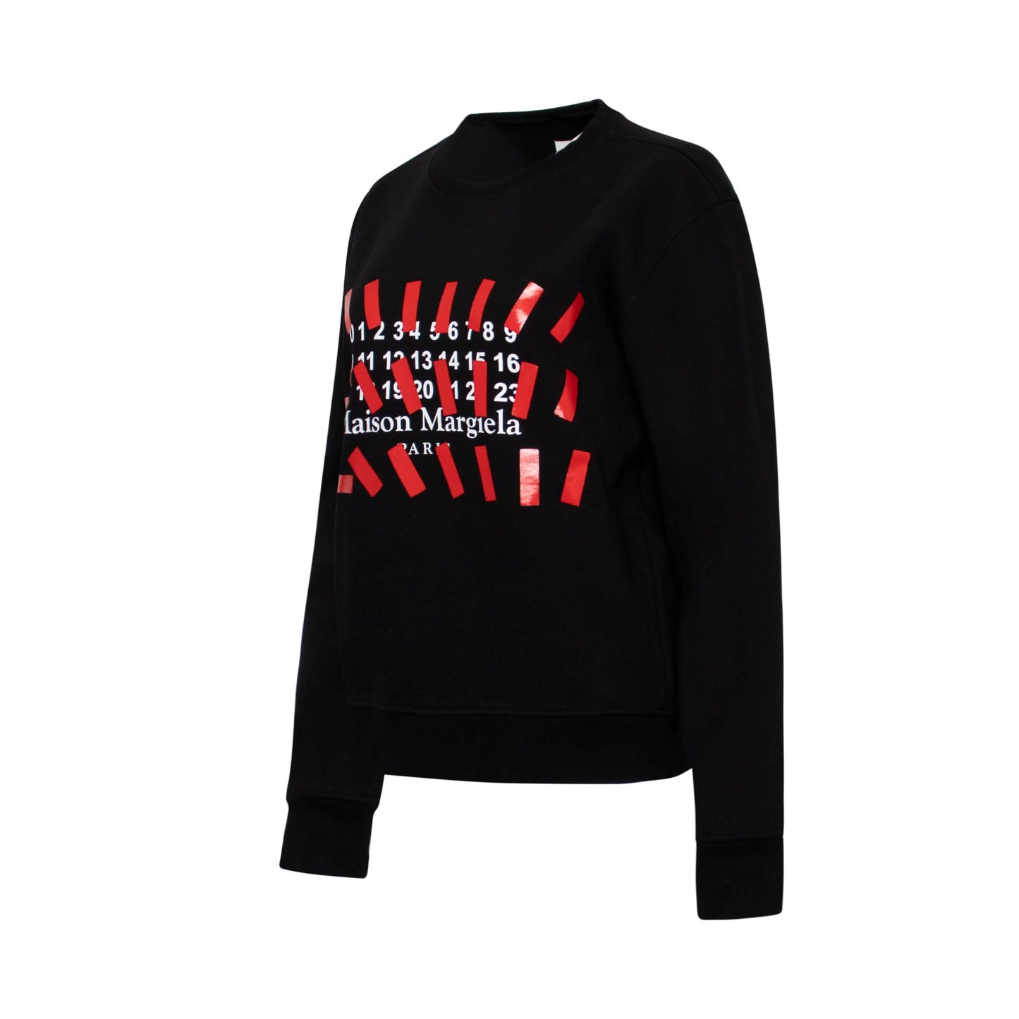 Logo Print Sweatshirt in Black