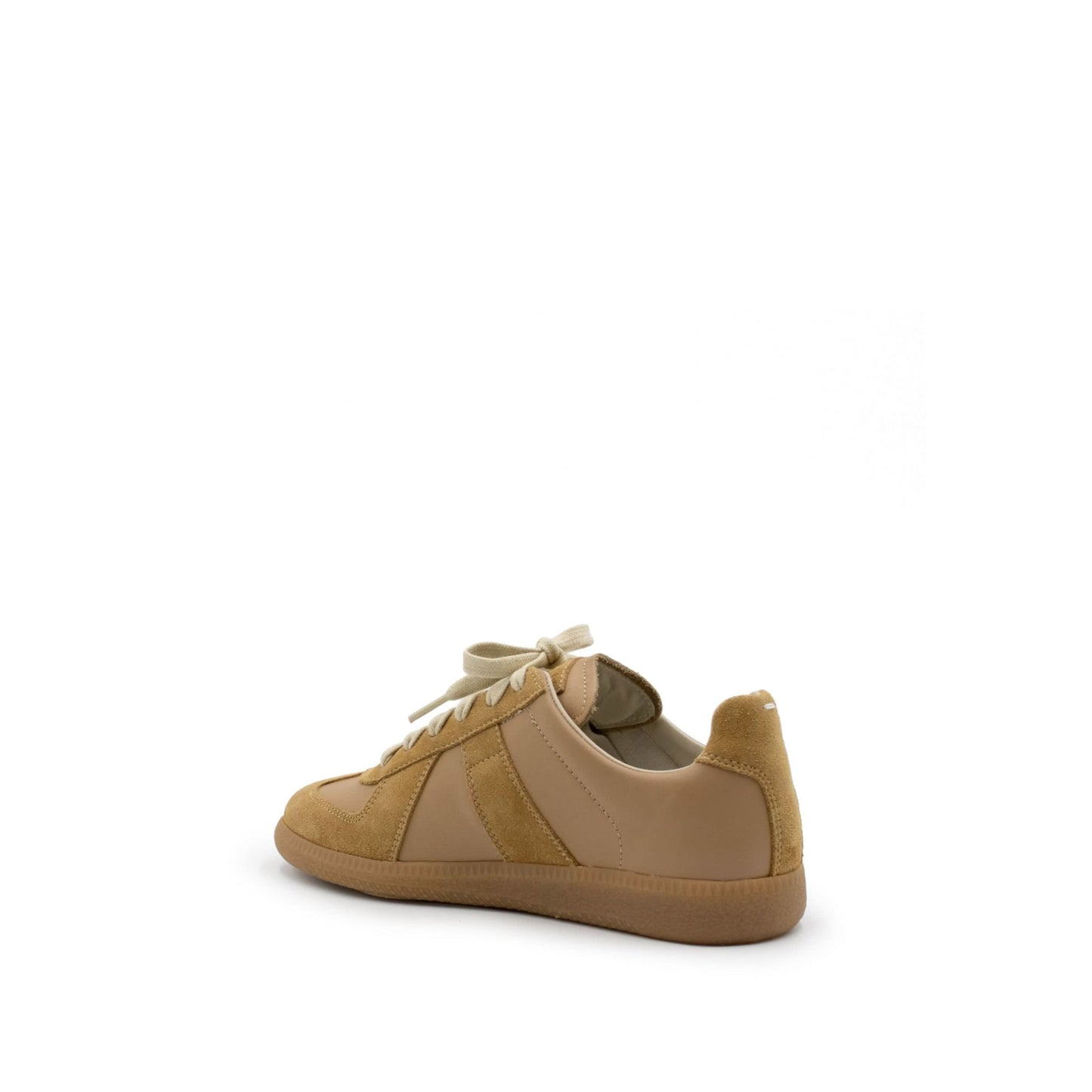 Replica Leather Sneakers in Butterum