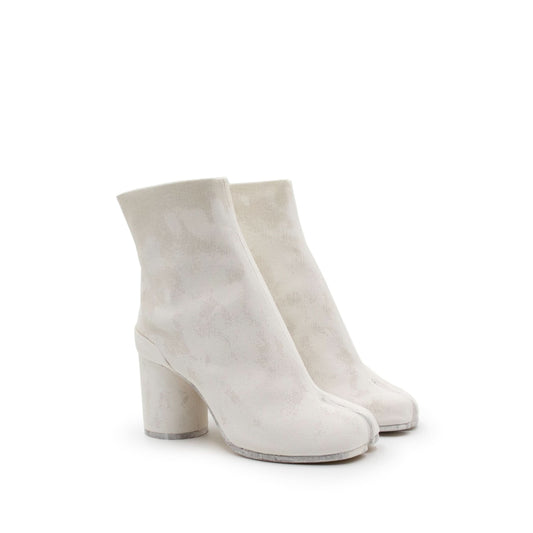 Tabi Ankle Boots 8cm in Sand