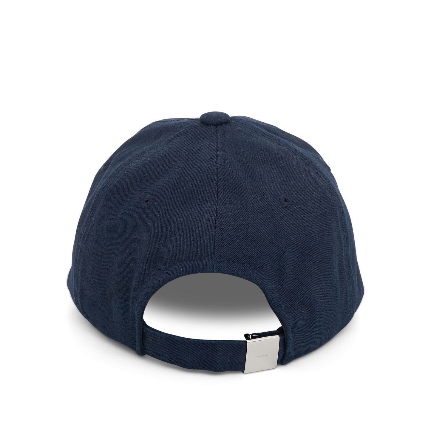 Logo Baseball Washed Cap in Navy