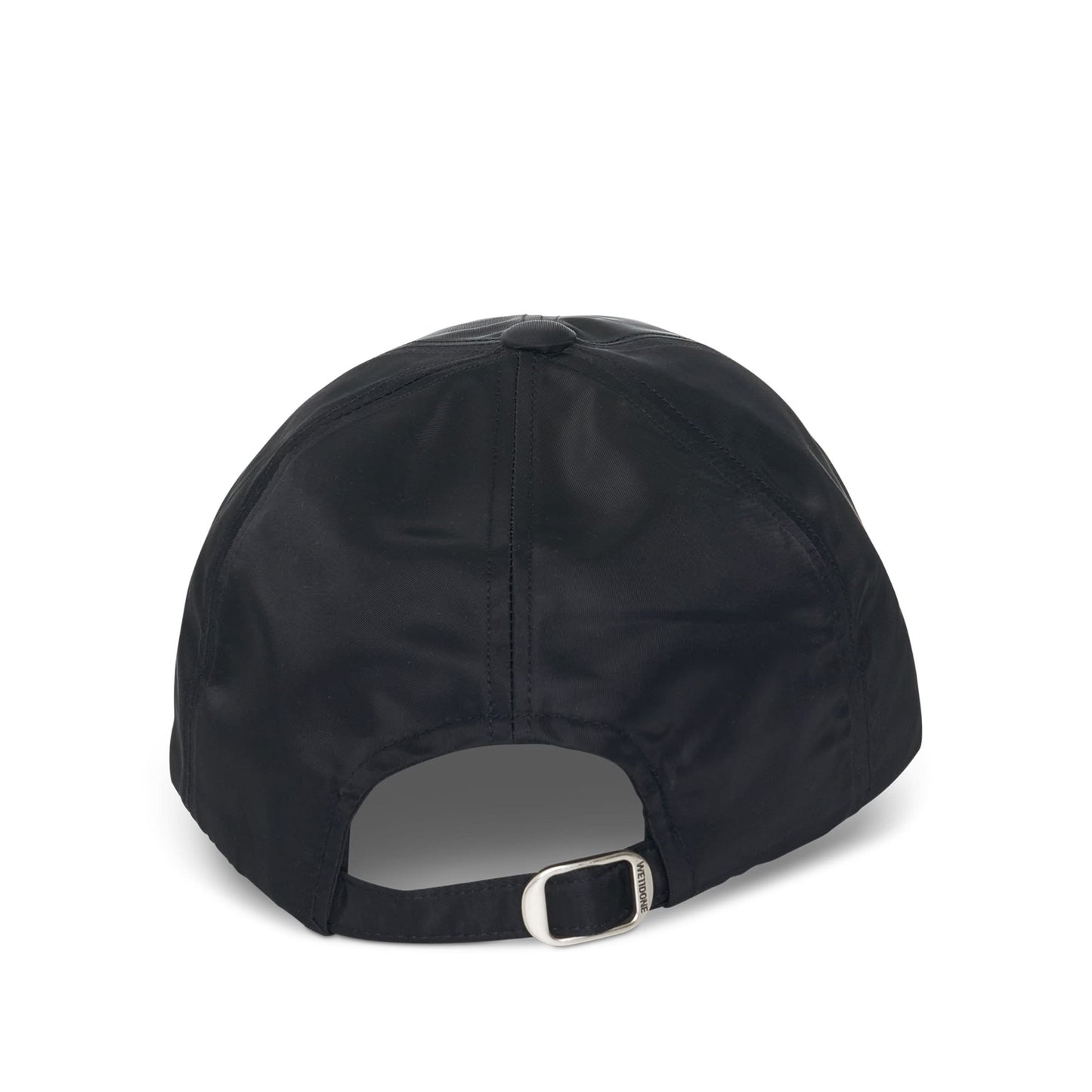 Nylon Wapen Logo Cap in Black