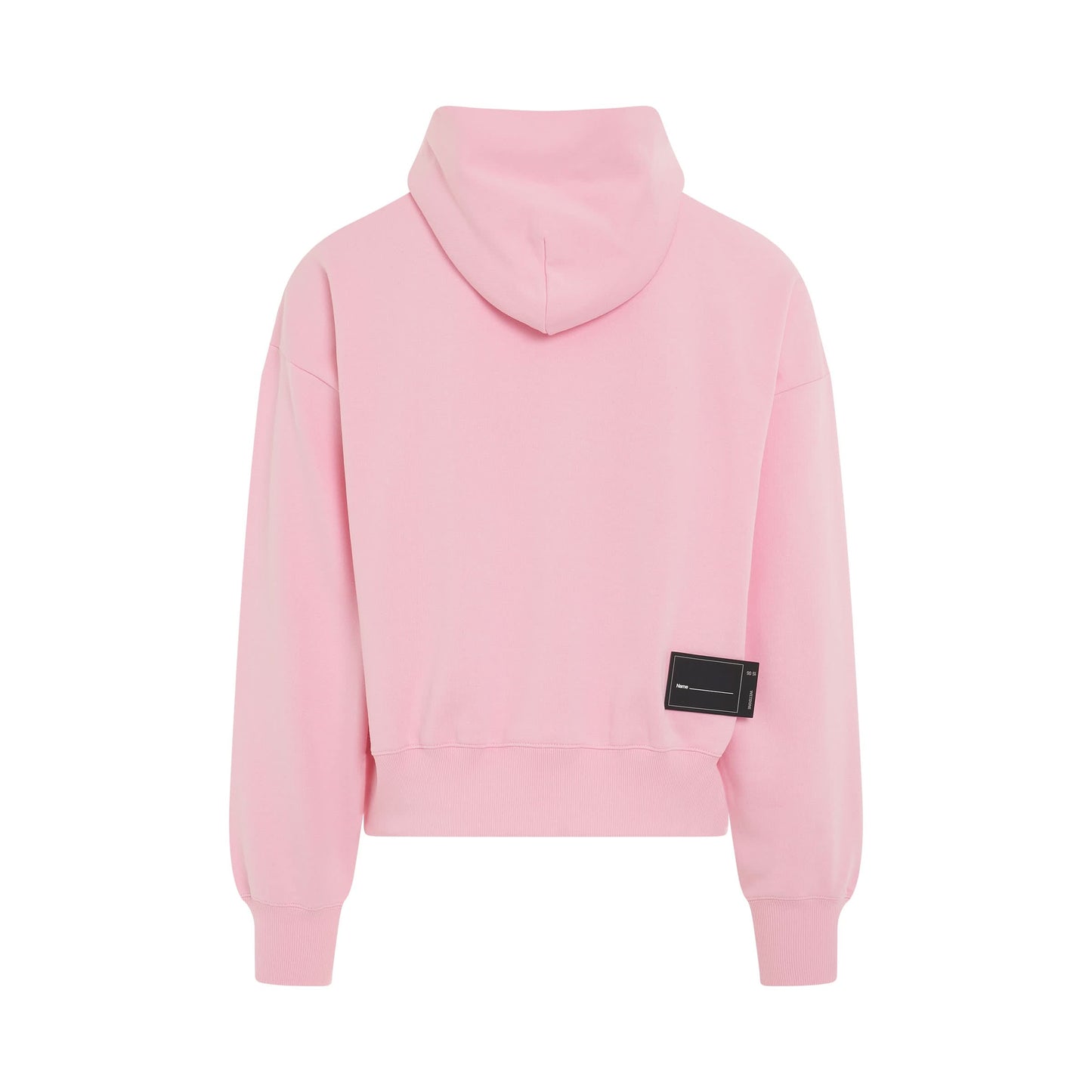 Logo Embroidered Wappen Hoodie in Pink