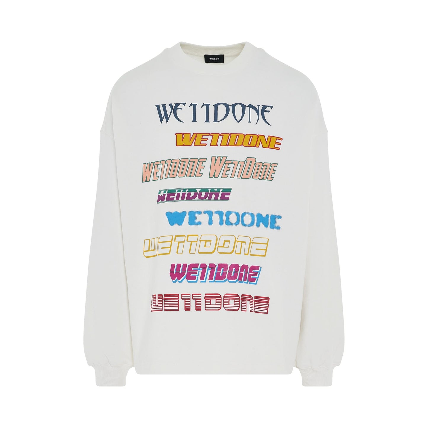 Front Logo Sweatshirt in White