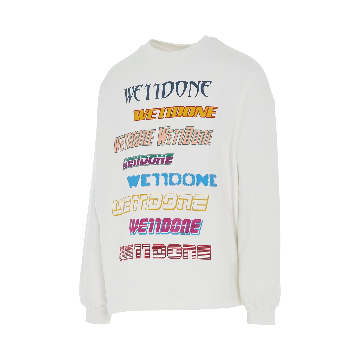 Front Logo Sweatshirt in White